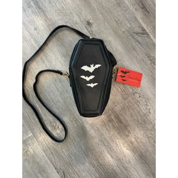 Coffin Shaped Purse Once Upon A Book Club - Picture 2 of 5